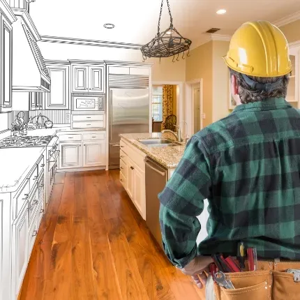 man in yellow hard hat